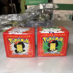 SEALED Vintage 1999 Burger King 23k Gold Plated Pokemon Card - Mewtwo & togepi - Image 2