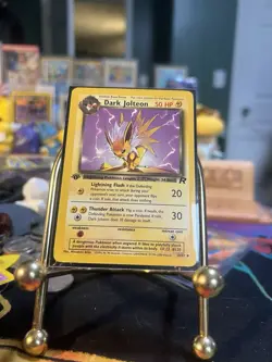 Dark Jolteon 1st Edition Non-Holo Card 38/82 - Image 1