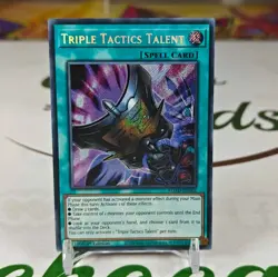 Triple Tactics Talent ROTD-EN062 Secret Rare 1st Edition Yugioh Card Near Mint - Image 1