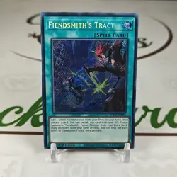 Fiendsmith's Tract INFO-EN061 Secret Rare 1st Edition Yugioh Card Near Mint - Image 1