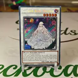 Garden Rose Maiden LDS2-EN113 Secret Rare 1st Edition Yugioh Card Near Mint - Image 1