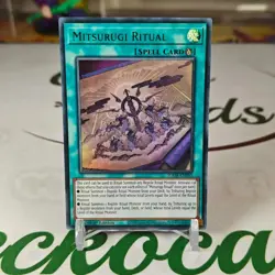 Mitsurugi Ritual SUDA-EN095 Ultra Rare 1st Edition Yugioh Card Near Mint - Image 1