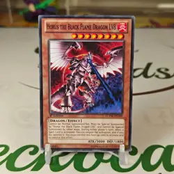 Horus The Black Flame Dragon Lv8 LCYW-EN199 Common 1st Edition Card Near Mint - Image 1