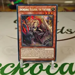 Incredible Ecclesia, The Virtuous MP22-EN188 Secret Rare 1st Ed Card Near Mint - Image 1