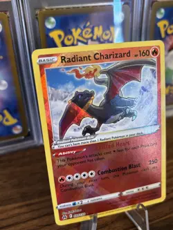 Radiant Charizard 020/159 Holo Radiant Rare Pokemon Card - Crown Zenith - Image 3