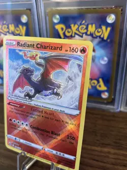 Radiant Charizard 020/159 Holo Radiant Rare Pokemon Card - Crown Zenith - Image 4
