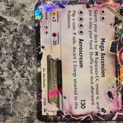 Rayquaza EX XY69 - Full Art Ultra Rare Promo - Black Star Pokemon Card - LP/NM - Image 3