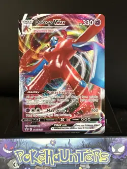Pokemon Card Deoxys VMAX SWSH267 Black Star Promo Ultra Rare Near Mint - Image 1