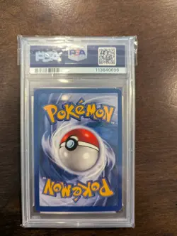 1999 Pokemon Fossil 1st Edition Moltres Holo Rare Card 12/62 - PSA 6 - Image 2