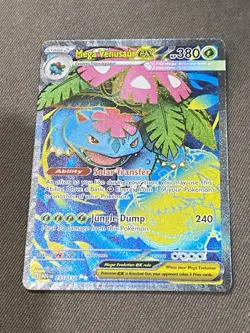 Mega Venusaur EX 155/132 Mega Evolution ENGLISH Pokemon TCG Card NM Ultra Rare - Image 1