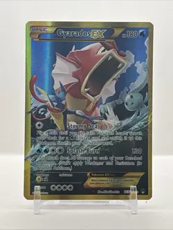 Pokemon TCG Gyarados EX 123/122 XY Breakpoint 2016 Secret Holo Rare Card - Image 1