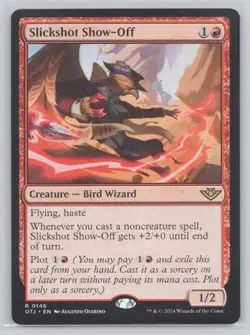 Slickshot Show-Off Normal R Outlaws of Thunder Junction 146 NM - Image 1