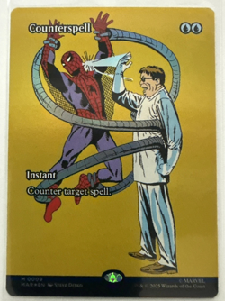 Counterspell 0009 Foil (BORDERLESS FULL ART) Marvel Eternal Legal NM MAR - Image 1