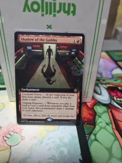 Shadow of the Goblin (Extended Art) Rare MTG Spider-Man - Image 1