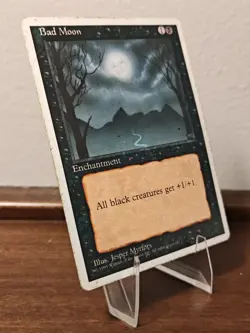 Bad Moon MTG: 4th Edition Regular Rare - Image 3