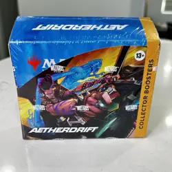 Magic The Gathering Aetherdrift Collector Booster Box Sealed New - Image 1