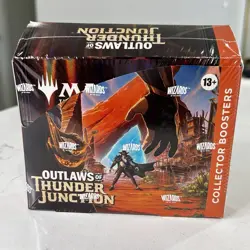 MTG Outlaws of Thunder Junction OTJ Collector Booster Box New Sealed - Image 1