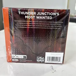 MTG Outlaws of Thunder Junction OTJ Collector Booster Box New Sealed - Image 3
