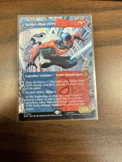 Spider-Man 2099 Marvel's Spider-Man Borderless Rare - Image 1