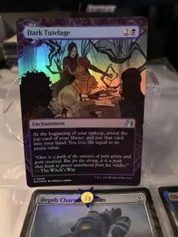 Dark Tutelage [Wilds of Eldraine: Enchanting Tales] MTG Foil - Image 1