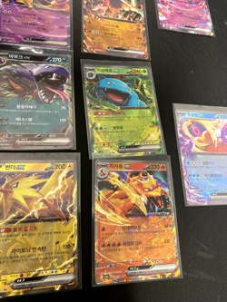 Pokemon S&V 151 Pokeball Reverse Holo & EX Cards Korean - Image 1