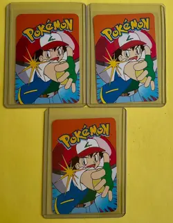 MOLTRES ARTICUNO ZAPTOS Pokemon Vending Prism Holo Vintage Sticker Foil NM Holo - Image 2