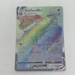 Blaziken VMAX Rainbow Secret Rare - 200/198 Chilling Reign - Pokemon TCG NM - Image 1