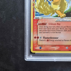 2007 Flareon Gold Star #100/108 EX Power Keepers - Pokemon TCG English PSA 9 - Image 3