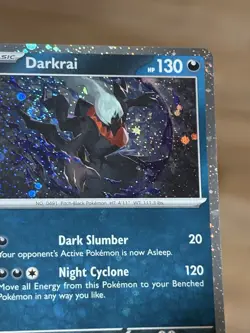 Darkrai 136/197 Obsidian Flames Cosmos Holo Rare SWIRL + Bleed Pokemon TCG NM/M - Image 3