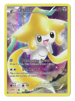 2016 Pokemon TCG Jirachi XY112 Full Art Holo - Promo LP 🔮(See Edges/Corners) - Image 1