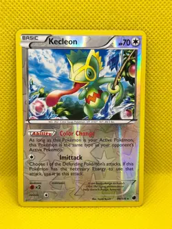 Pokemon TCG Kecleon 94/116 - Reverse Holo Rare - BW Plasma Freeze - Image 1