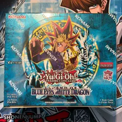 YuGiOh Legend of Blue Eyes White Dragon + Invasion of Chaos Booster Boxes Sealed - Image 1
