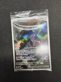 Mewtwo 151 UPC Promo 052 Sealed Pokemon Card Scarlet & Violet Black Star Promo - Image 1