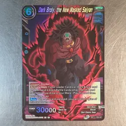 Dragon Ball Card Game Dark Broly, the New Masked Saiyan Foil BT11-135 UC - Image 1