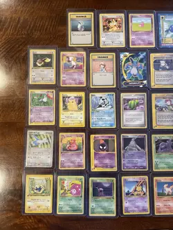 Entire Vintage Pokemon Card Collection! Early 2000’s Holos, 1st Editions, Rocket - Image 2