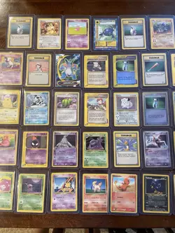 Entire Vintage Pokemon Card Collection! Early 2000’s Holos, 1st Editions, Rocket - Image 3