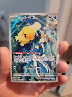 Misty's Psyduck 193/182 Pokemon TCG Sv10: Destined Rivals English NM Holo Card! - Image 1