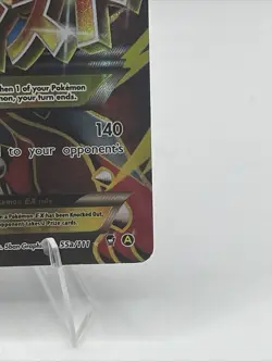 Mega Lucario EX 55a/111 alternate art promo Pokemon card 2017 XY Furious Fist - Image 3