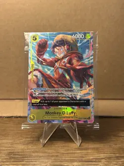 Monkey.D.Luffy OP07-109 Illustration Box Vol. 3 Promo One Piece Card Game - Image 1