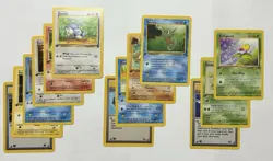 1999 Pokemon TGC 1ST. Editions 13 Different Cards. - Image 1