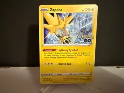 2024 Pokemon Zapdos World Championships Deck Jesse Parker Non-Holo Card - Image 1