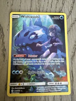 Wishiwashi 240/236 Secret Rare Cosmic Eclipse Pokemon Card - Image 1