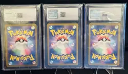Pawmo Pawmot Pawmi Shiny Treasures Ex Set CGC Gem MINT 10 Japanese 3 Card Set - Image 2