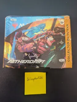 Collector Booster Box Aetherdrift DFT MTG New Sealed English - Image 1