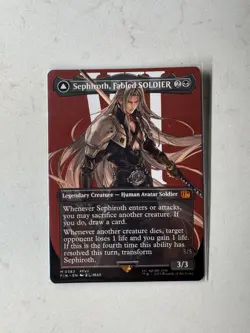 Sephiroth, Fabled SOLDIER (0382) (Borderless) Final Fantasy Regular - Image 1