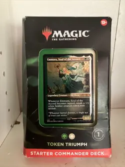 Magic the Gathering MtG Starter Commander Deck TOKEN TRIUMPH * NEW - Image 1