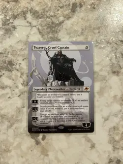 Tezzeret, Cruel Captain (Borderless) Edge of Eternities Regular - Image 1