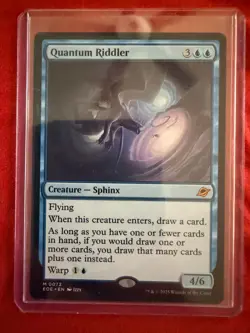 MTG Quantum Riddler Edge of Eternities Regular #72 - Image 1