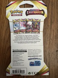 Lost Origin Sleeved Booster Pack Blister Pokemon TCG Factory Sealed New - Image 2