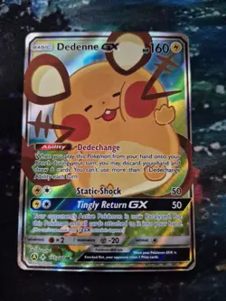 Dedenne GX Alternate Art Promos - Pokemon NM 195a/214 - Image 5